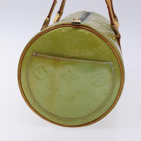 LOUIS VUITTON Monogram Vernis Bedford Hand Bag Baby Blue M91007 - Picture 4 of 12